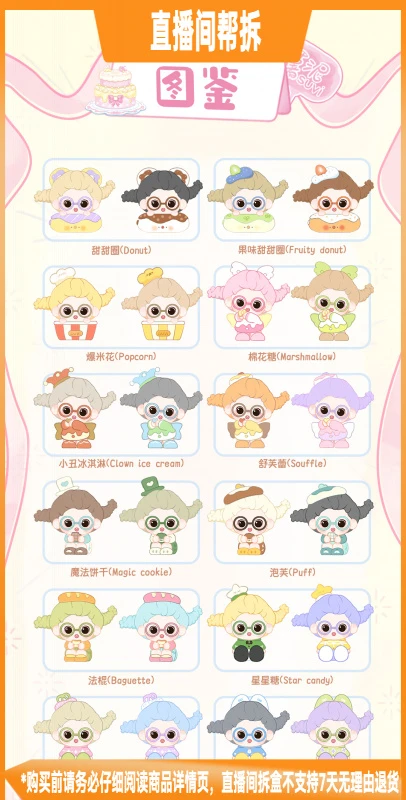 【拆盒】SUVI薯泥我的下午茶迷你盒系列潮流玩具盲盒手办
