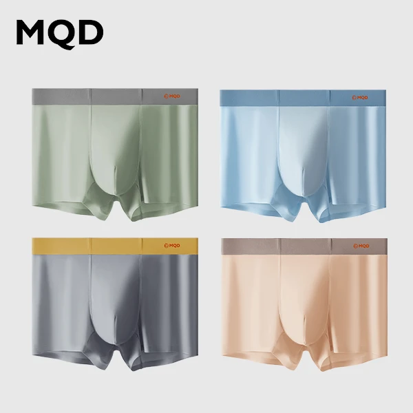 青少年【清凉臻冰丝】凉皮7A抗菌透气超薄发育青春期内裤四角夏无痕