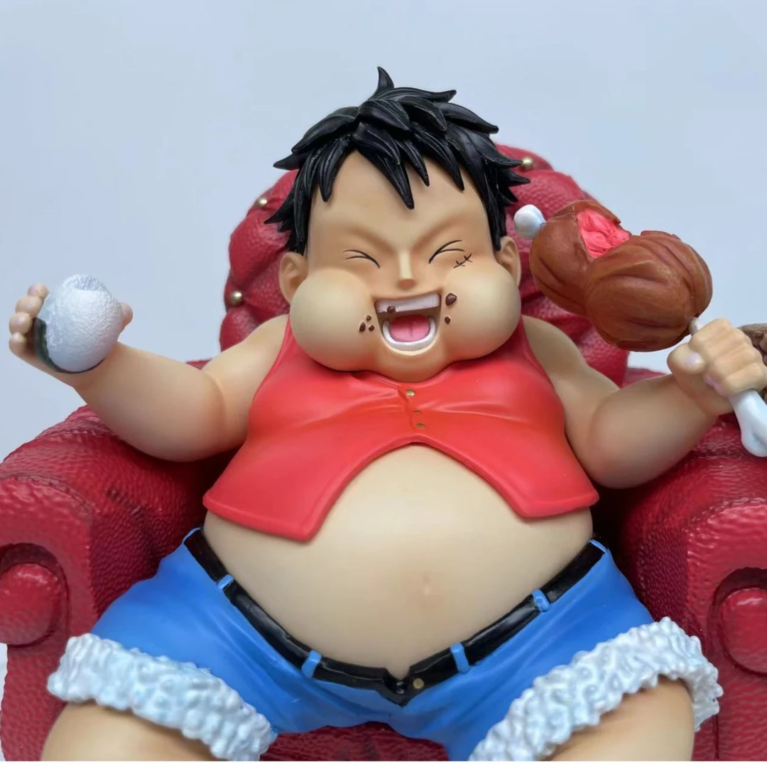 肥仔路飞 树脂手办