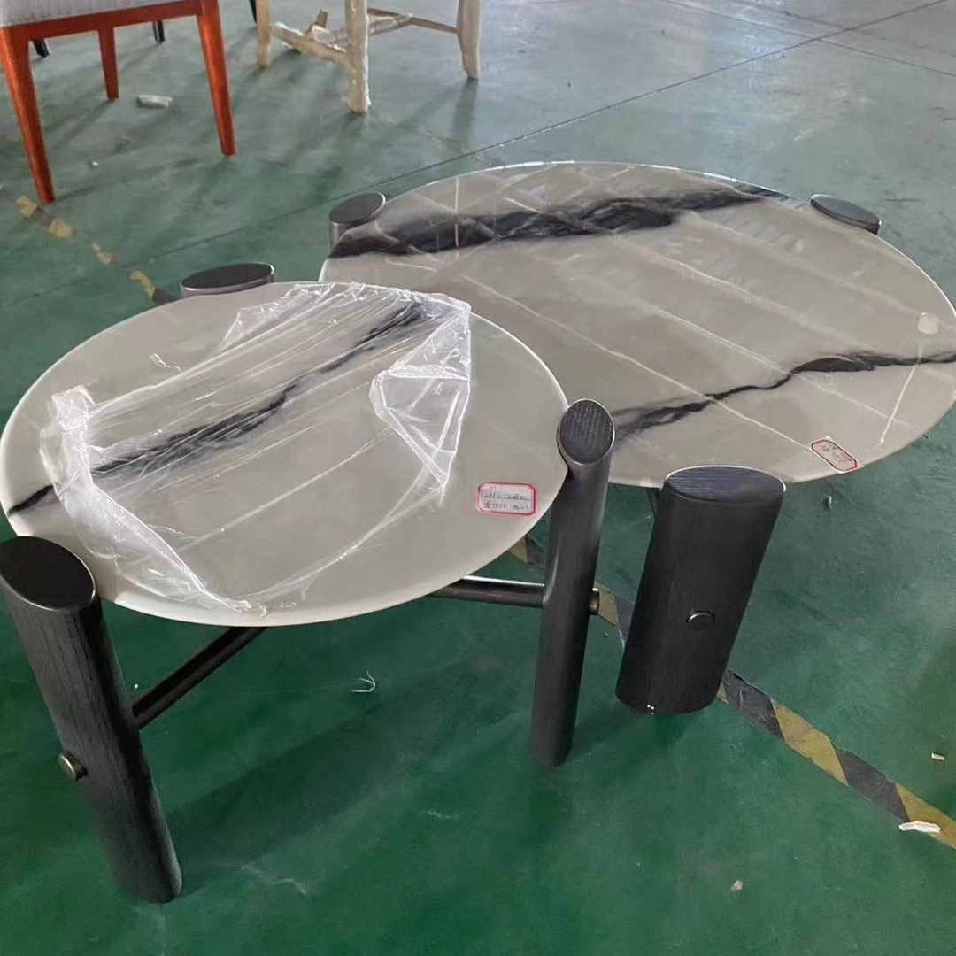 茶几2362大小圆茶几【样品】（大直径0.85*0.33，小直径0.5*0.43）