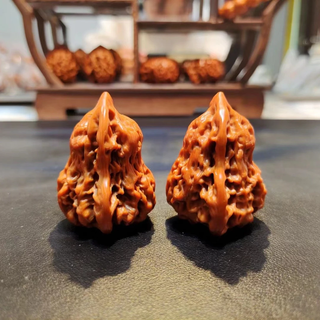 异型官帽葫芦，文玩好物文玩核桃，纯干刷包浆打底送礼下单发货