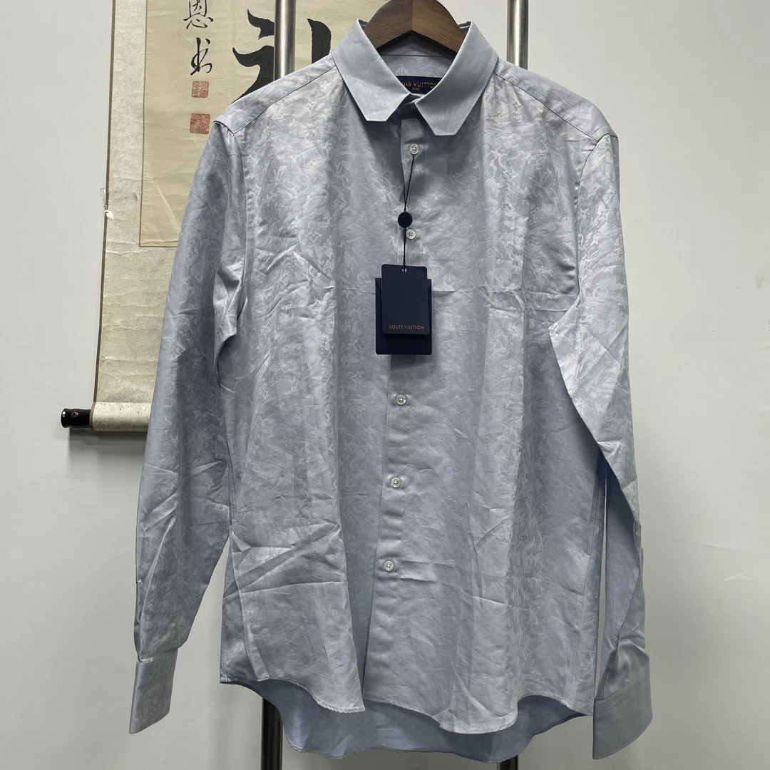 Louis Vuitton Lv满印衬衫 H1410 尺码：XL 衣长77 胸围60