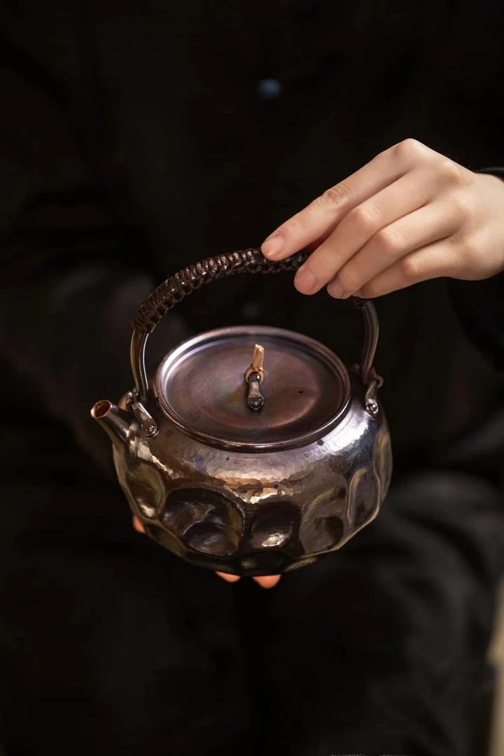【小屿茶器】提梁烧水铜壶