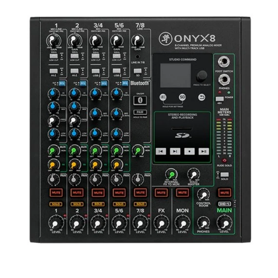 美奇 ONYX8/X12模拟 调音台直播声卡 ( 拆封无出厂问题不支持退）