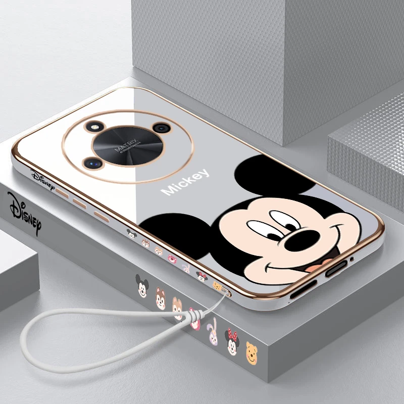 荣耀x50手机壳华为荣耀x50超薄直边电镀软硅胶5G保护套创意外壳新