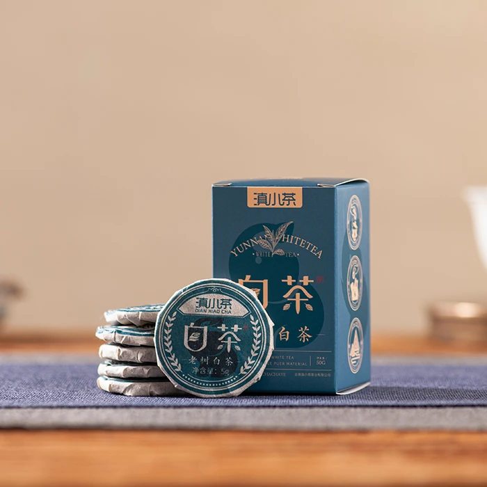 滇小茶老树白茶1盒5盒10盒装云南老树白茶