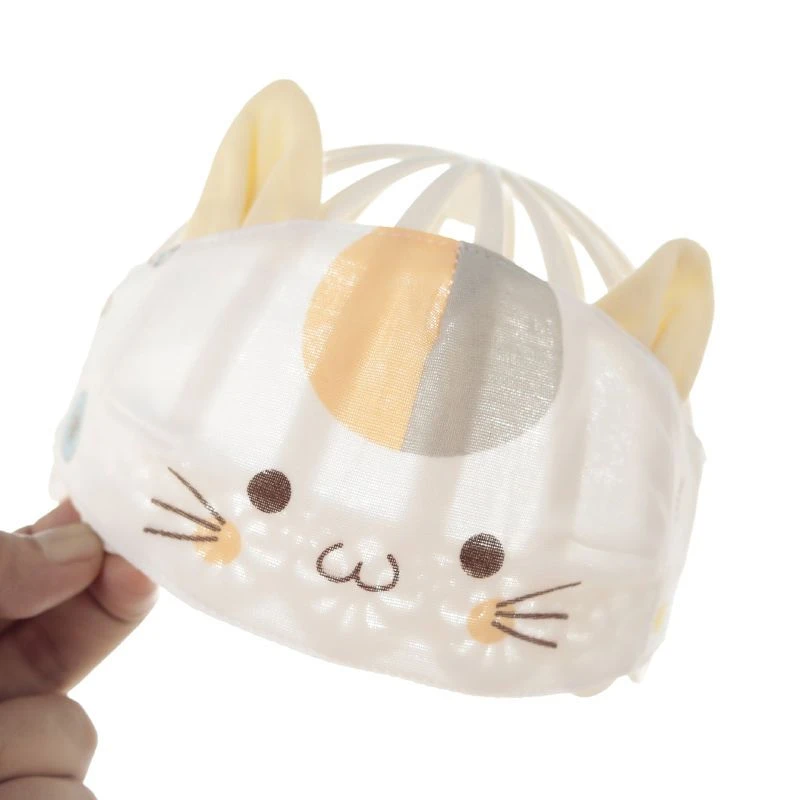 婴儿帽子囟门帽护脑门0个月夏季3新生宝宝可爱幼儿薄款空顶帽超萌