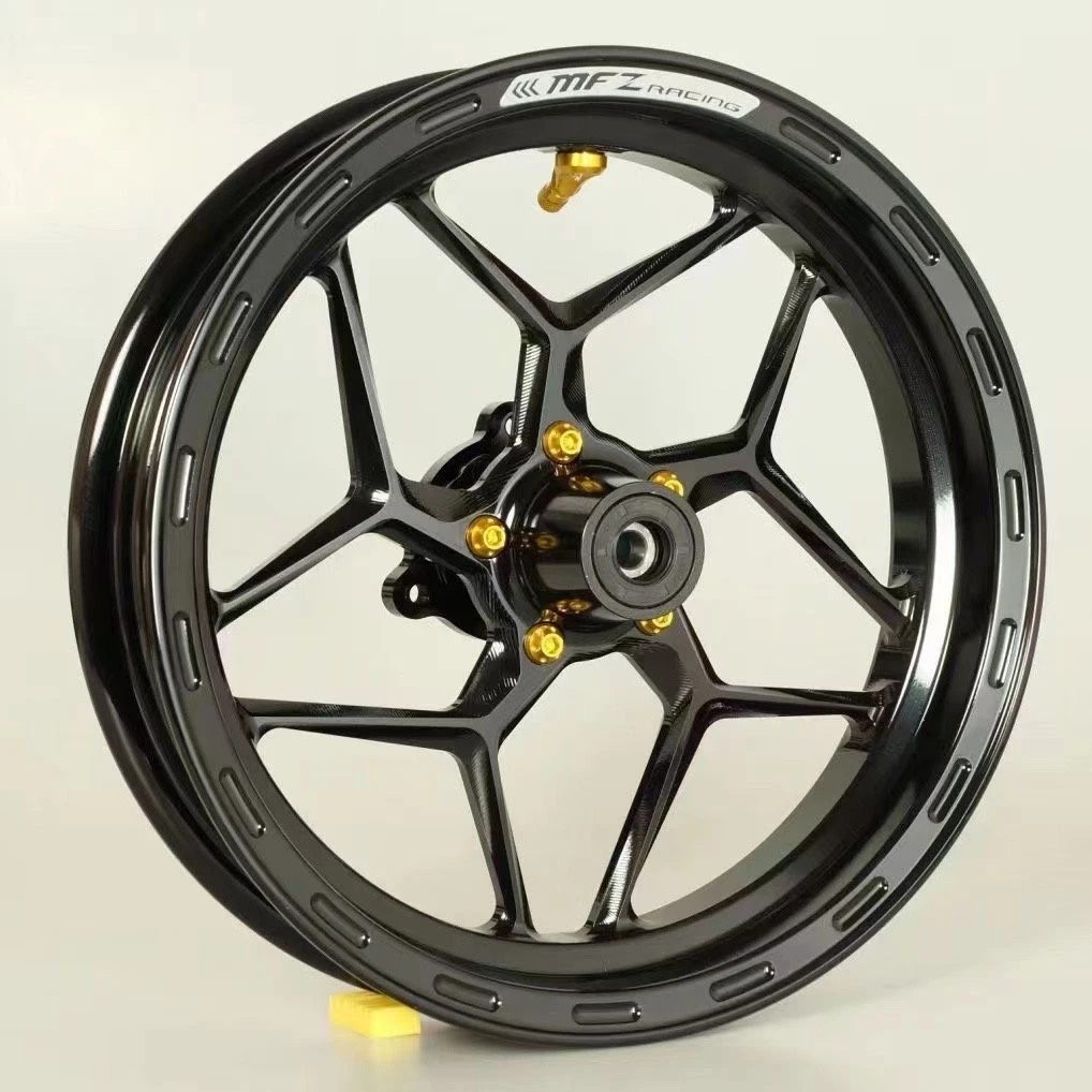 MFZ新款12寸天狼星铸造轮毂改装小牛N1S九号E200P12寸前轮圈轮毂