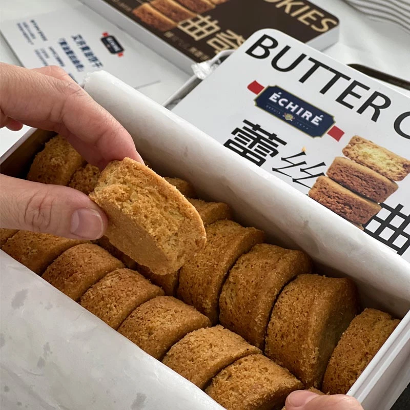 （煮夫食记）ECHIRE联名艾许黄油曲奇蕾丝手工动物黄油原味巧克力