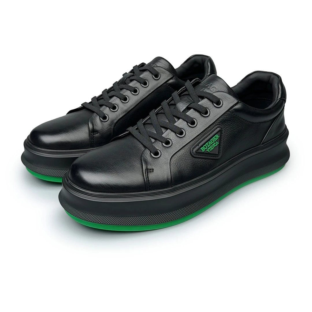 BOTAGER VIENCA/【秋季新款】男士透气系带低帮高软弹休闲运动板鞋