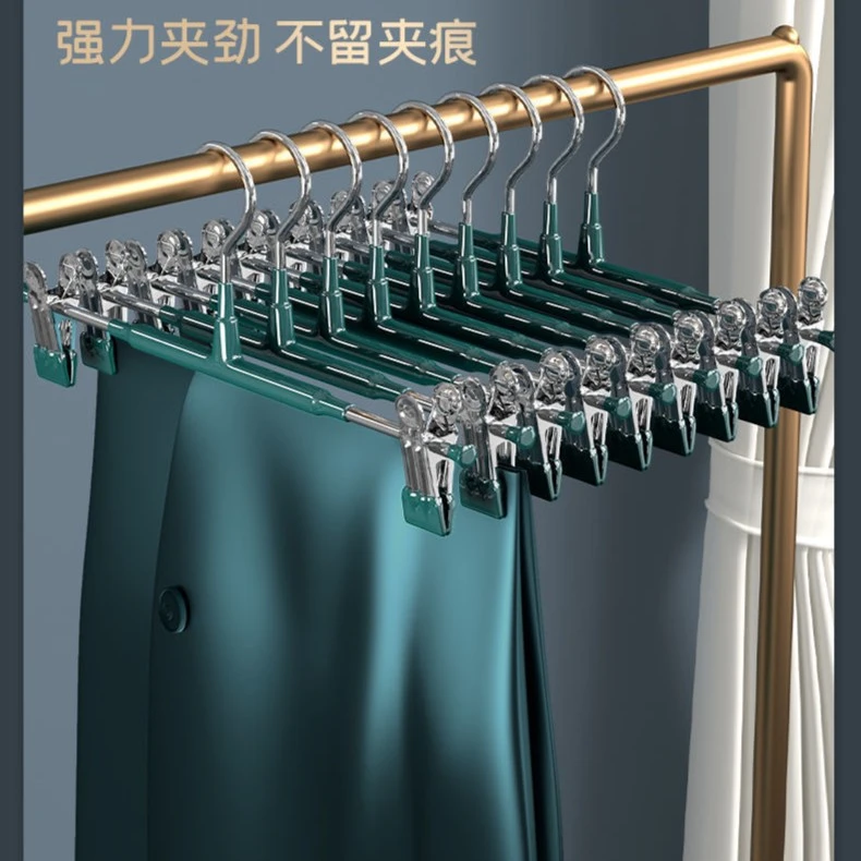 裤架裤夹子家用晾衣服无痕晾晒神器JK裙夹挂裤子晒内衣专用阳台