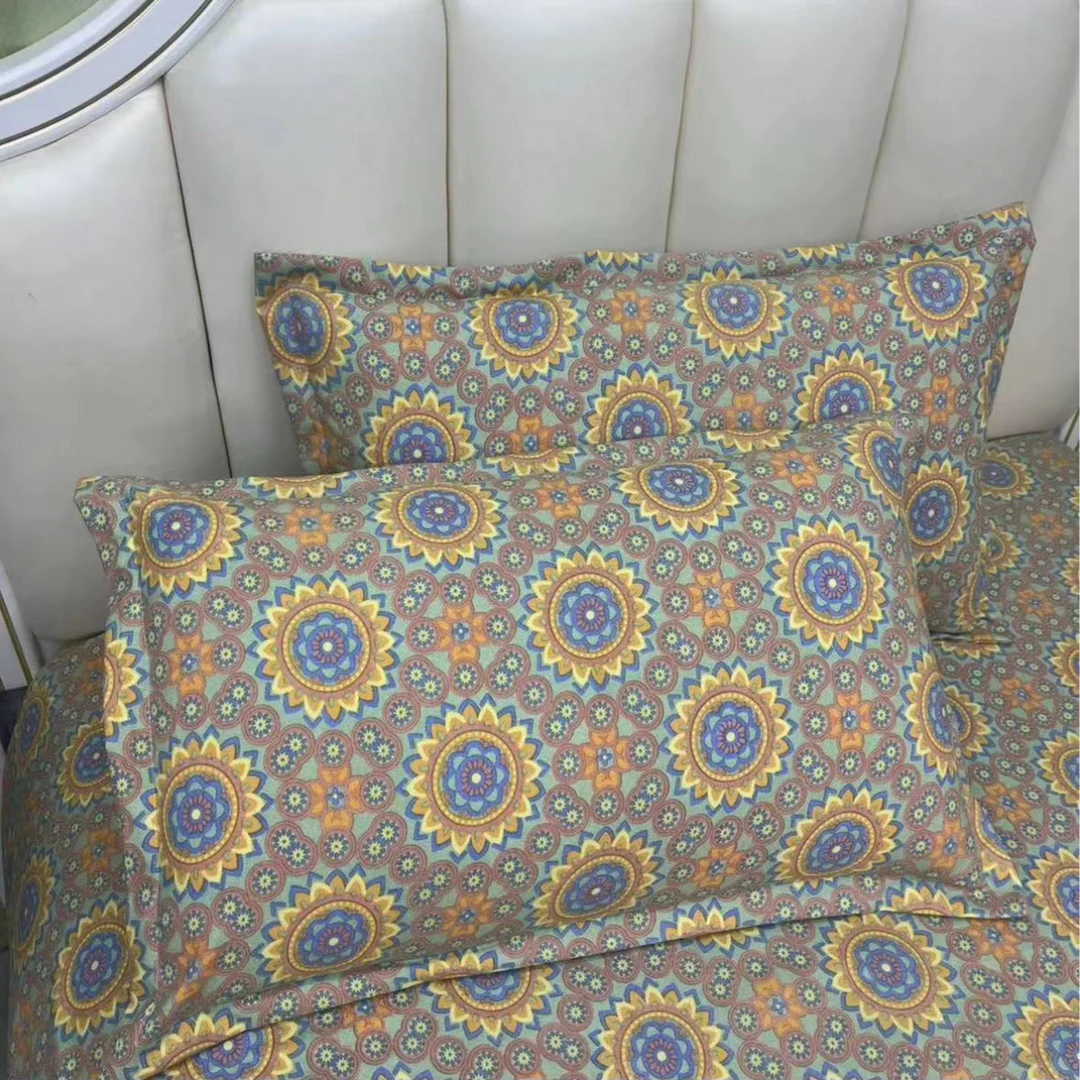 【MS】精品亲肤棉枕套-金玉满堂