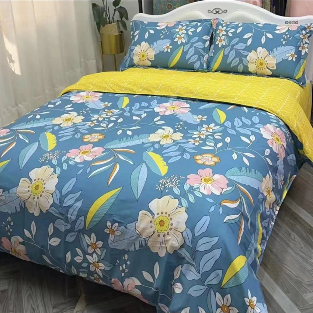 【MS】2023新款纯棉斜纹精品四件套-曼妙花姿（四季款）