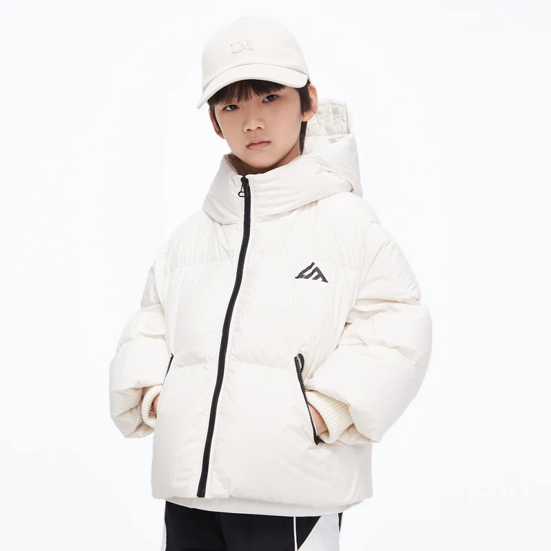 littlemoco童装冬季男女童防泼水拒油羽绒服外套#KBC4EIN020