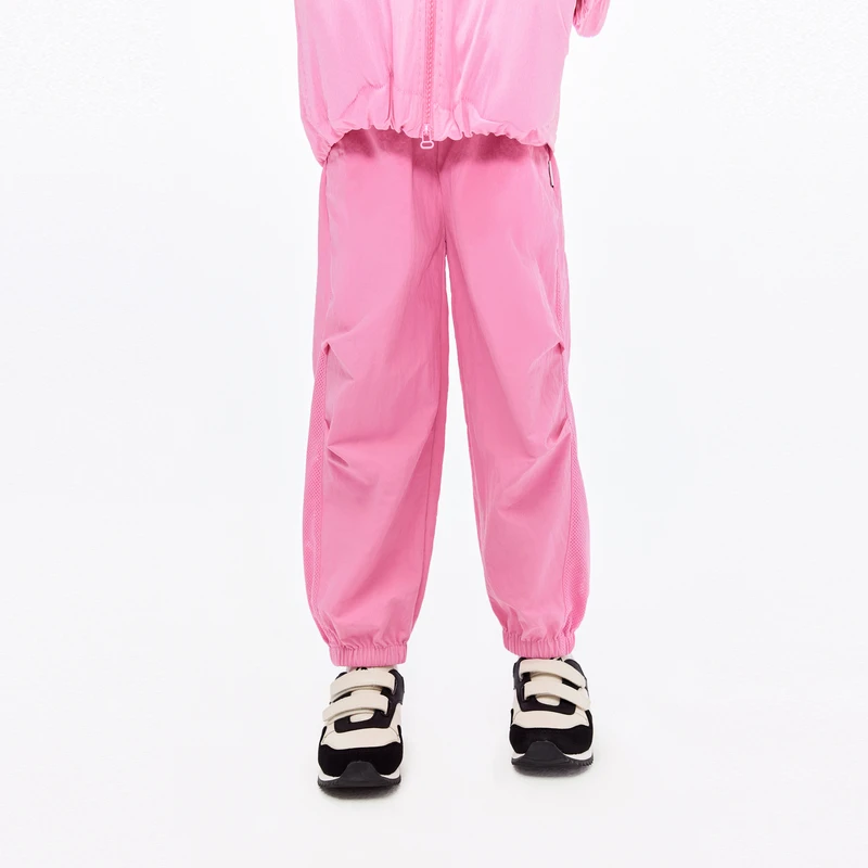 littlemoco童装24春装新款男女童抑菌长裤束脚休闲裤#KBD1PAT021