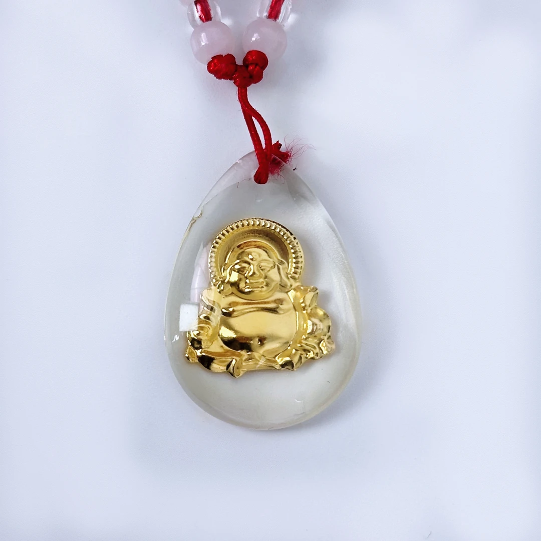 精美古法传承金色弥勒佛