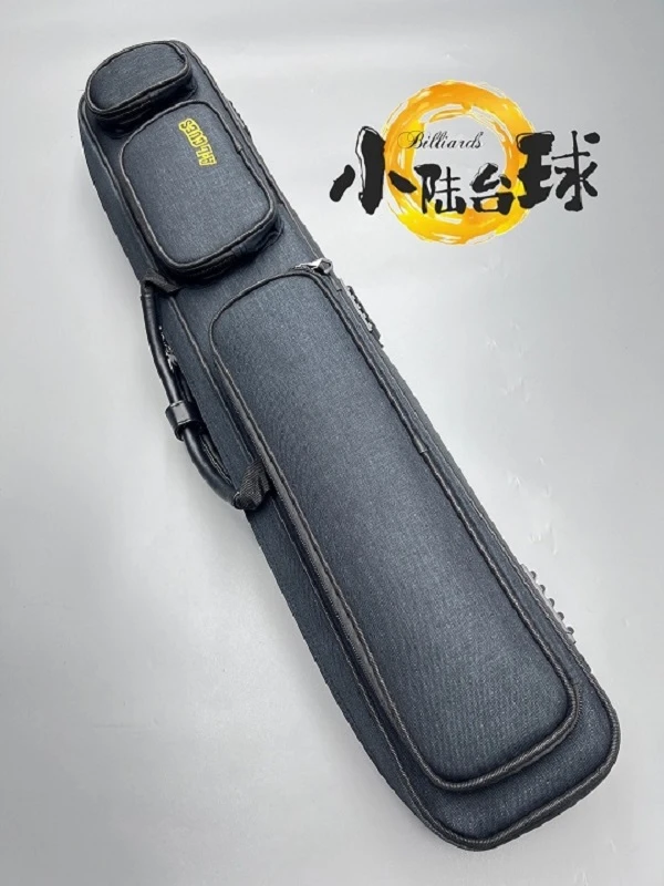 台球杆包AL软包二代超轻大容量7孔杆包桌球大头杆外包杆桶1/2杆盒