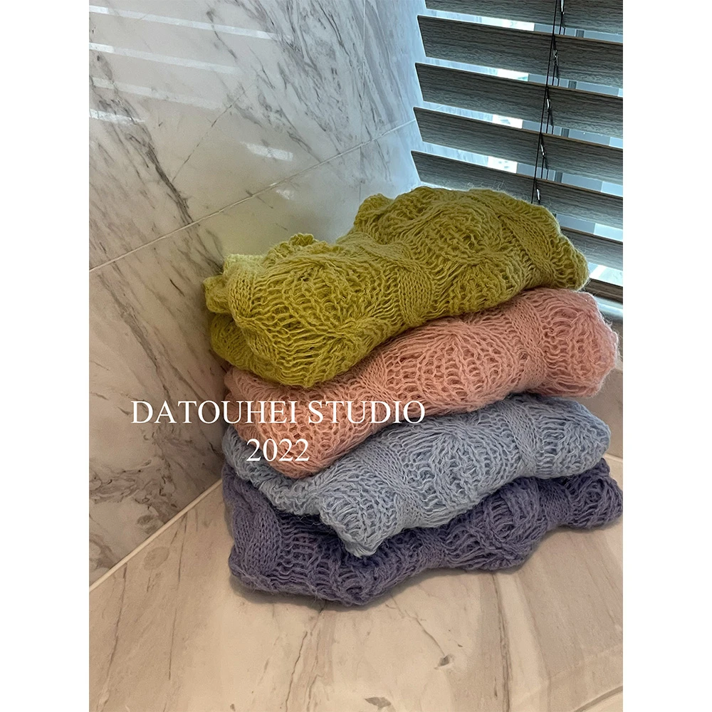 【大头黑STUDIO】 云朵般绵软 毛衫 D2X230947