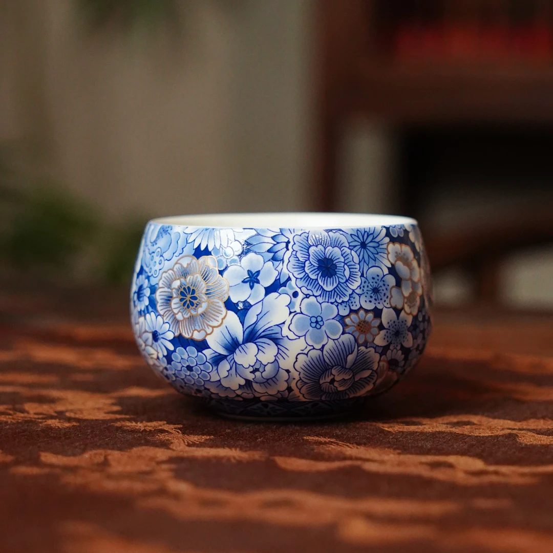 伴斤茶舍   繁花小罗汉  创意饮茶品茗茶具中式茶道喝茶 CZB3389