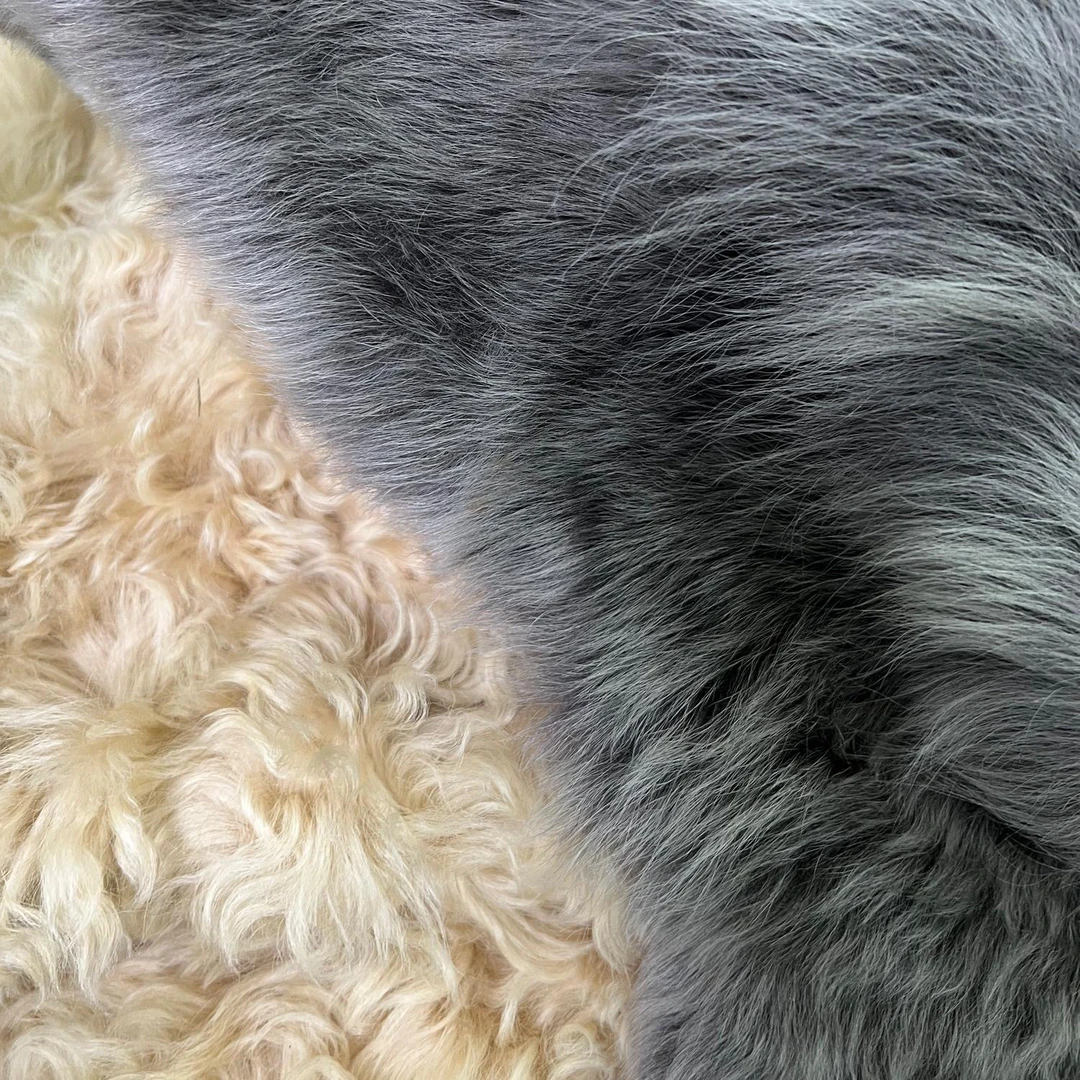 进口真羊皮毛一体，飘窗垫汽车垫座椅座垫