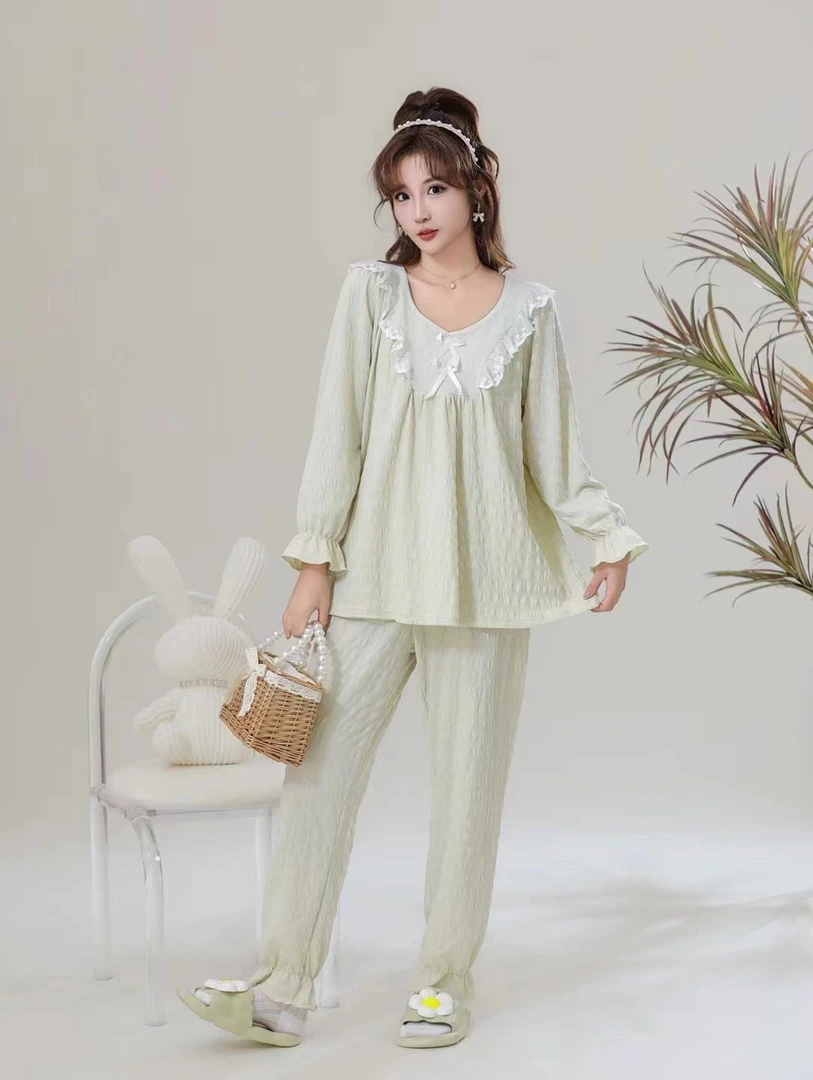 女士睡衣家居服套装宽松舒适时尚