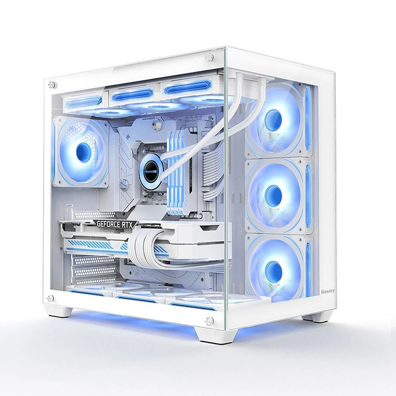 5500GT 无显卡办公表格文档统计文员前台专用侧透主机