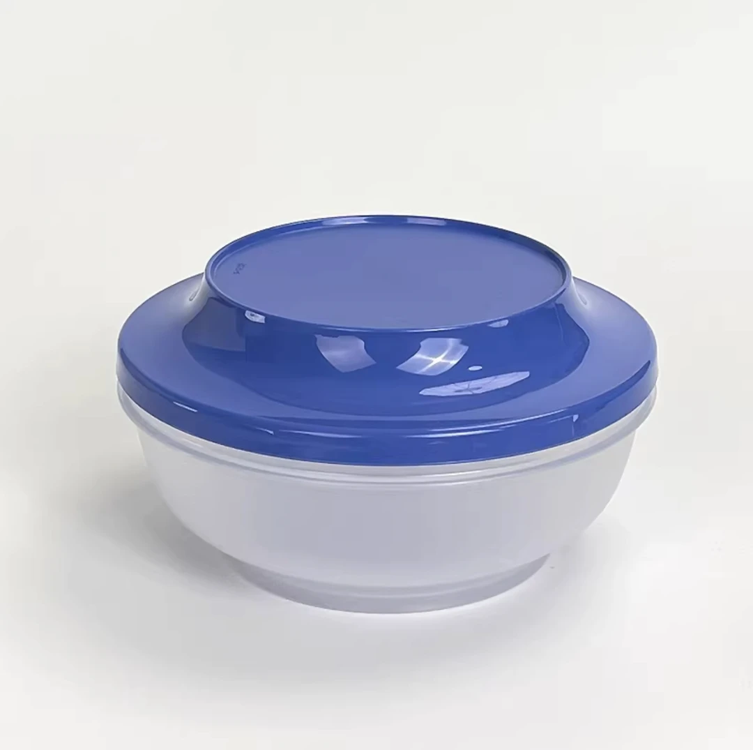 特百惠750ml美食宝宝辅食神器密封圆碗2只可装水果可冷藏
