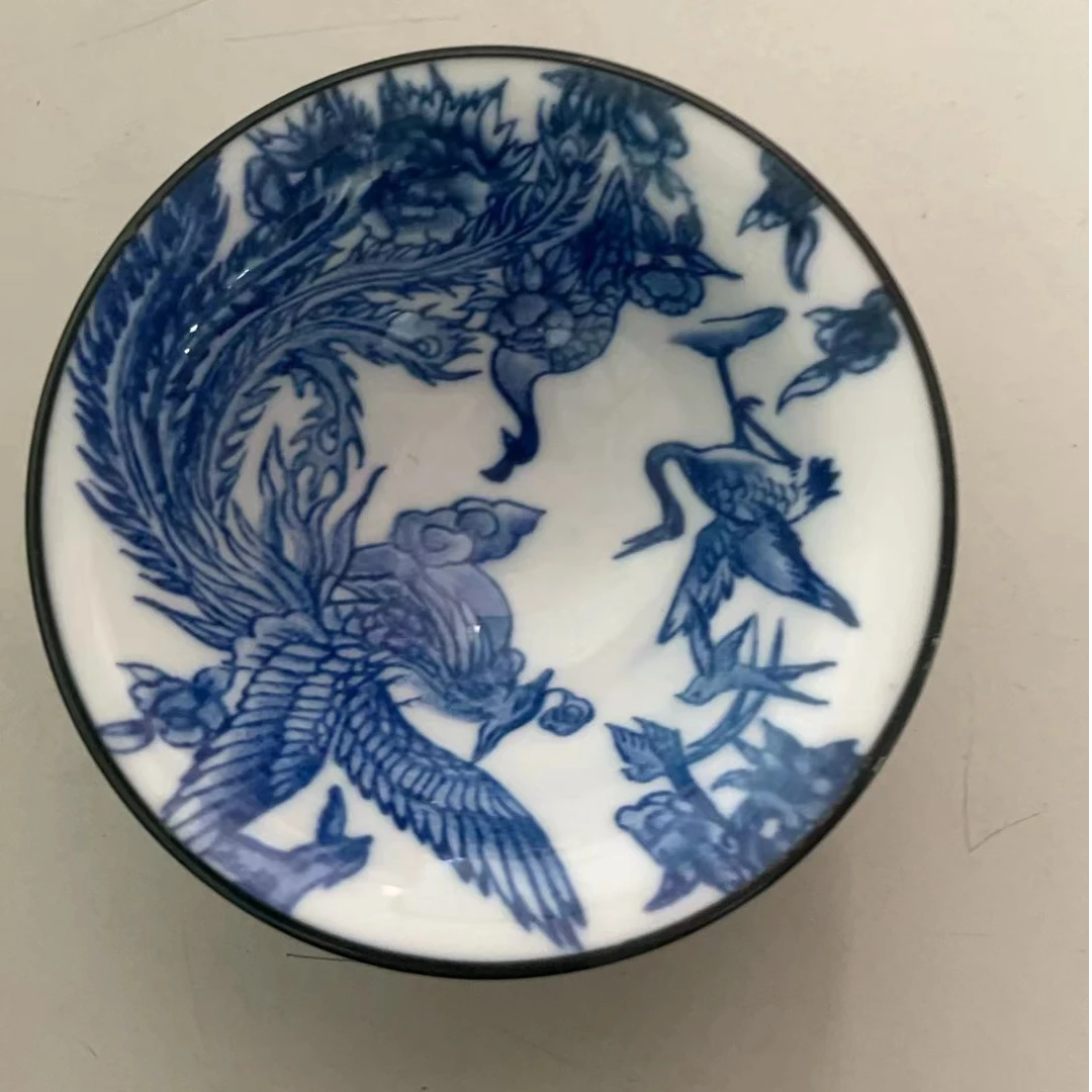 景德镇山水花鸟文化创意杯子
