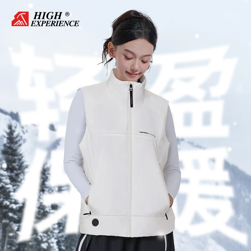 【智能温控马甲】轻便出行必备保暖夹棉智能温控加热滑雪背心马甲