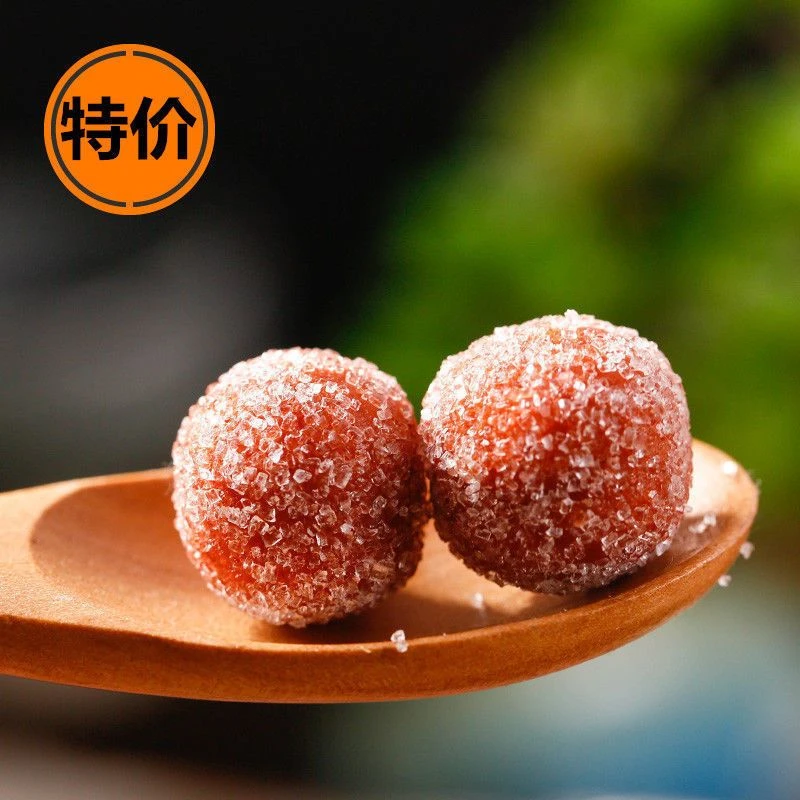 山楂雪丽球新鲜山楂制品雪丽球山楂条果丹皮蜜饯果脯零食