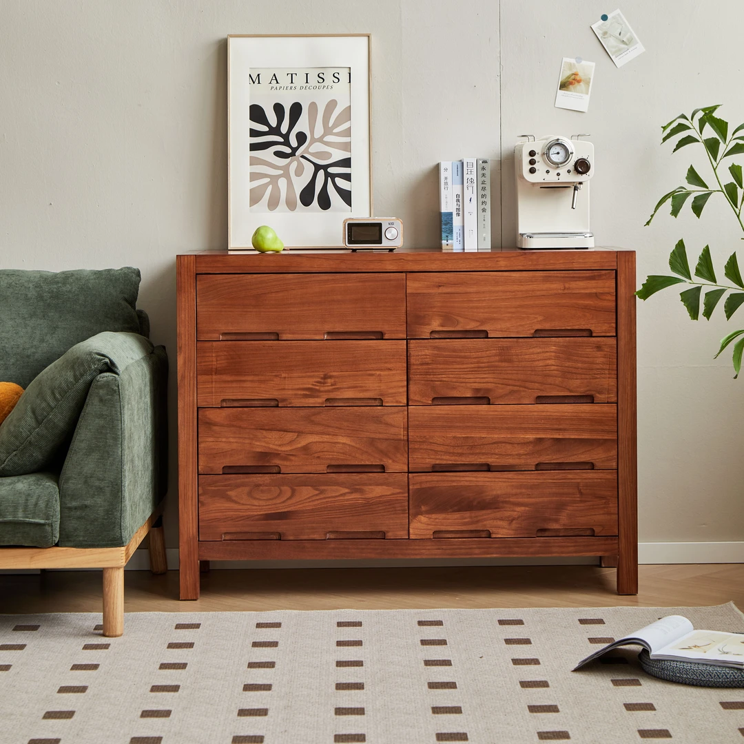 1.2米全实木八斗柜