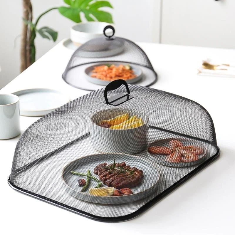 日本进口盖菜罩夏季新款家用防苍蝇餐桌网罩子剩菜食物菜罩