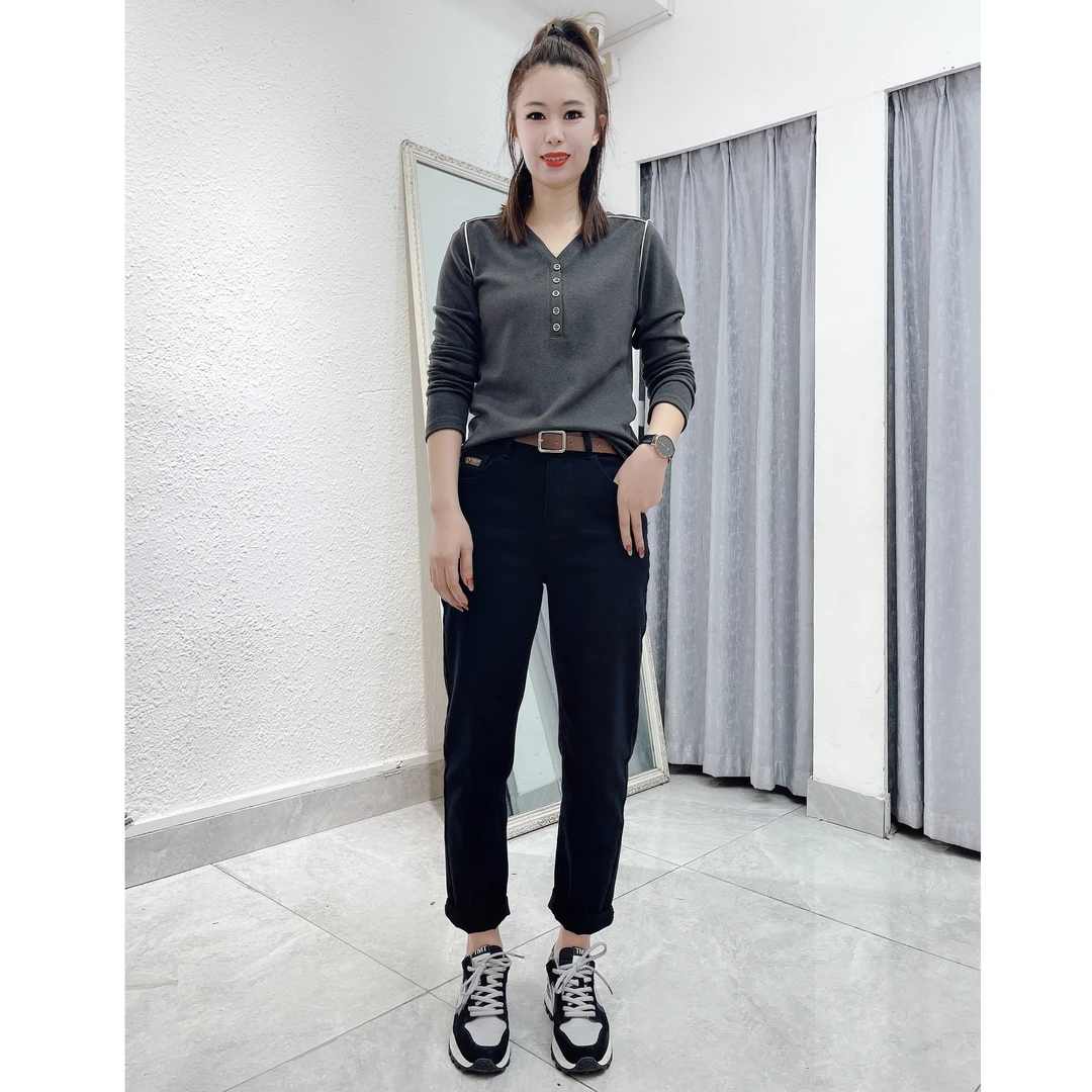 3388秋冬新款双面德绒百搭时尚上衣