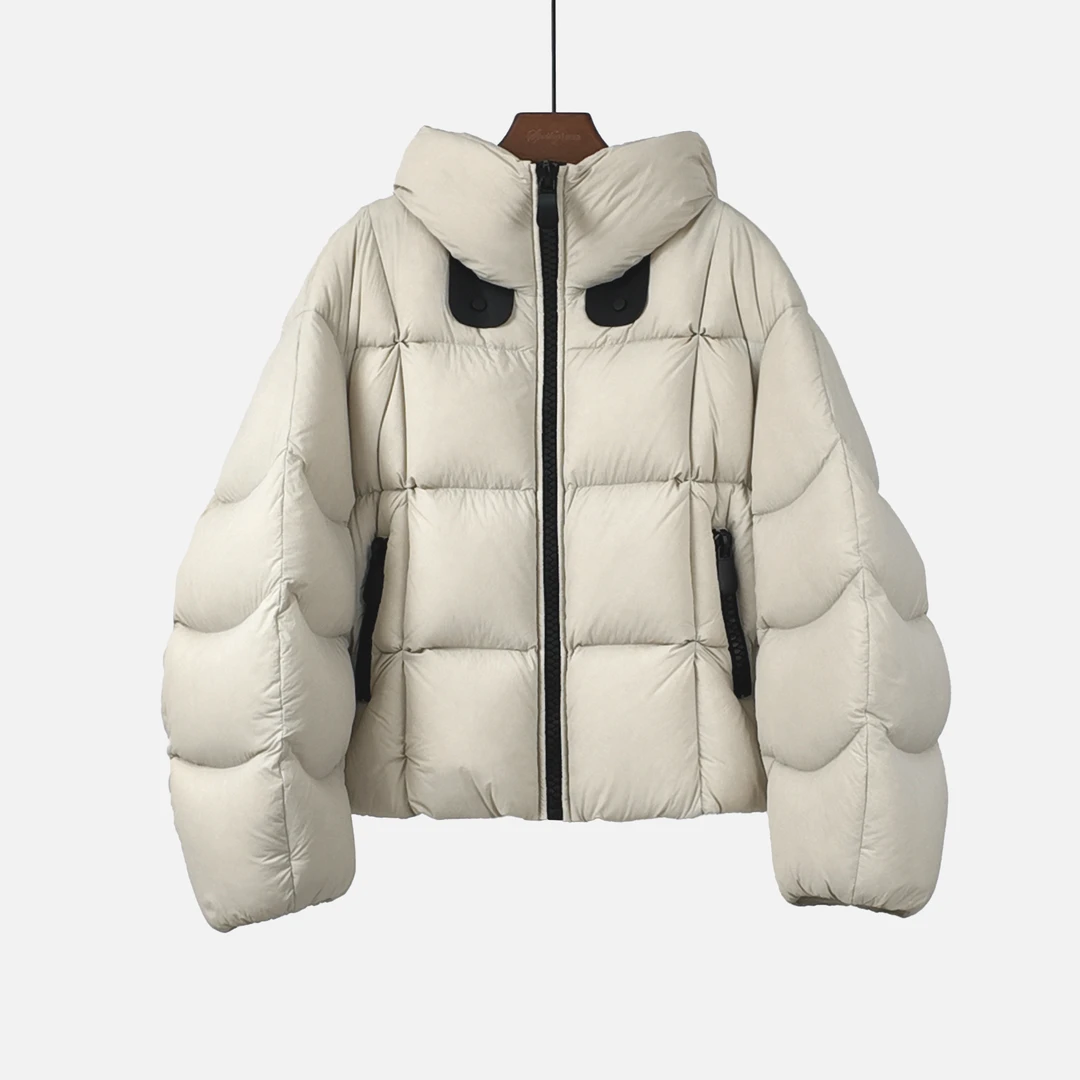 【天天妈专属】 短款微O廓形羽绒服ZS979