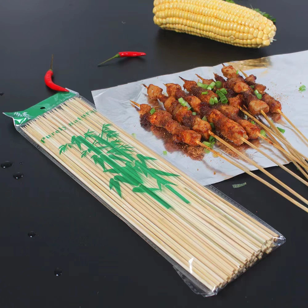一次性竹签独立包装烧烤竹签家用烤肉串烤肠串小吃串烧烤全套用品