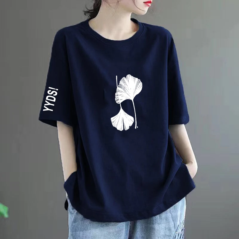 特价衣服胖MM纯棉短袖t恤女大码显瘦时尚百搭夏季宽松韩版女装潮