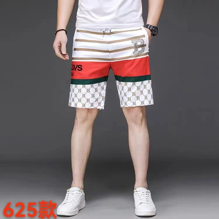 夏季百搭中性风短裤休闲短裤男款爆款新款潮牌短裤冰丝耐磨沙滩裤