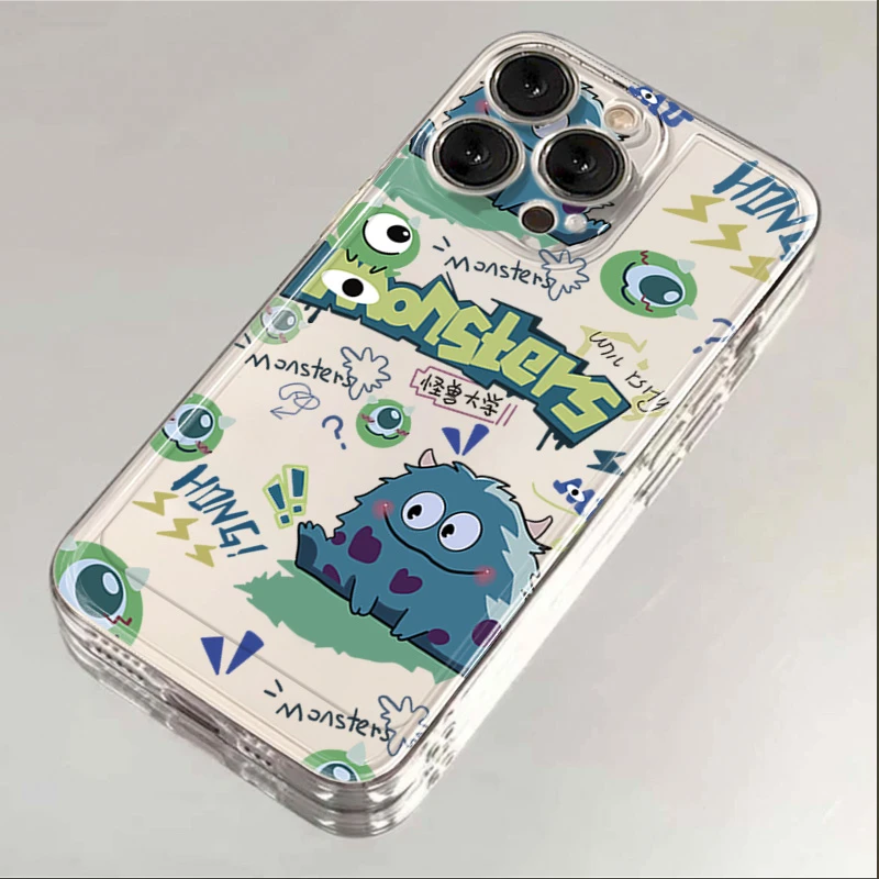 怪兽大学苹果15手机壳iPhone14promax太空壳13/12卡通11全包防摔x