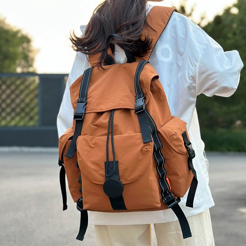 探屿户外运动登山包大容量旅行双肩包女旅游轻便电脑背包男学生包