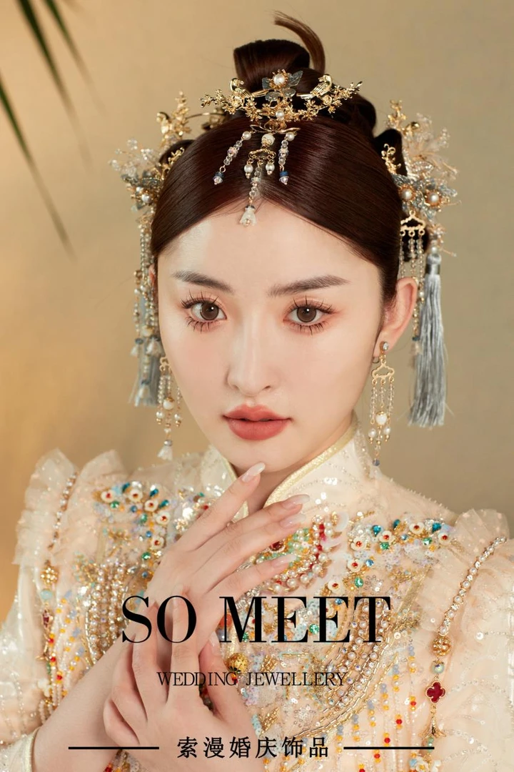 一诺新娘中式新款古装头饰