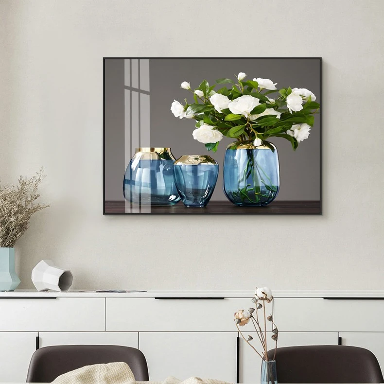 电箱画十一花开富贵液压上掀