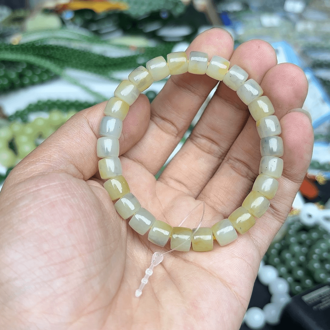 和田玉手链未镶嵌