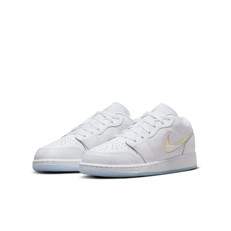 AIR JORDAN官方正品 AJ1大童白色流沙运动复古休闲鞋- FQ9112-100