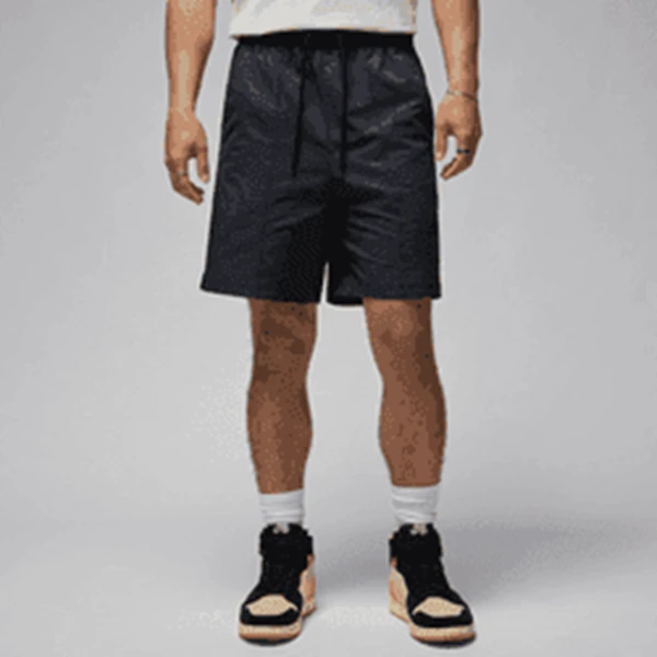 AIR JORDAN官方正品AJ男子黑色夏季经典休闲运动短裤L FN4550-010