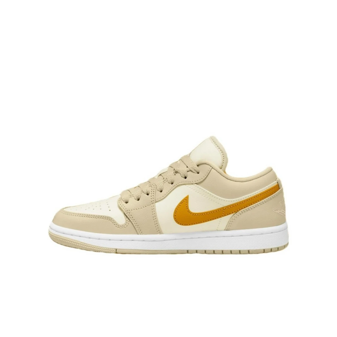 AIR JORDAN官方正品AJ1女子芒果奶昔拼接运动休闲鞋 L DC0774-170