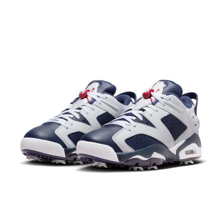 AIR JORDAN官方正品AJ6男款低帮蓝灰高尔夫休闲运动鞋-DV1376-101