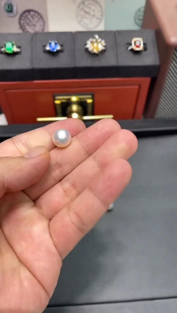 【闪购商品】海水珍珠裸珠未镶嵌澳白裸珠12mm
