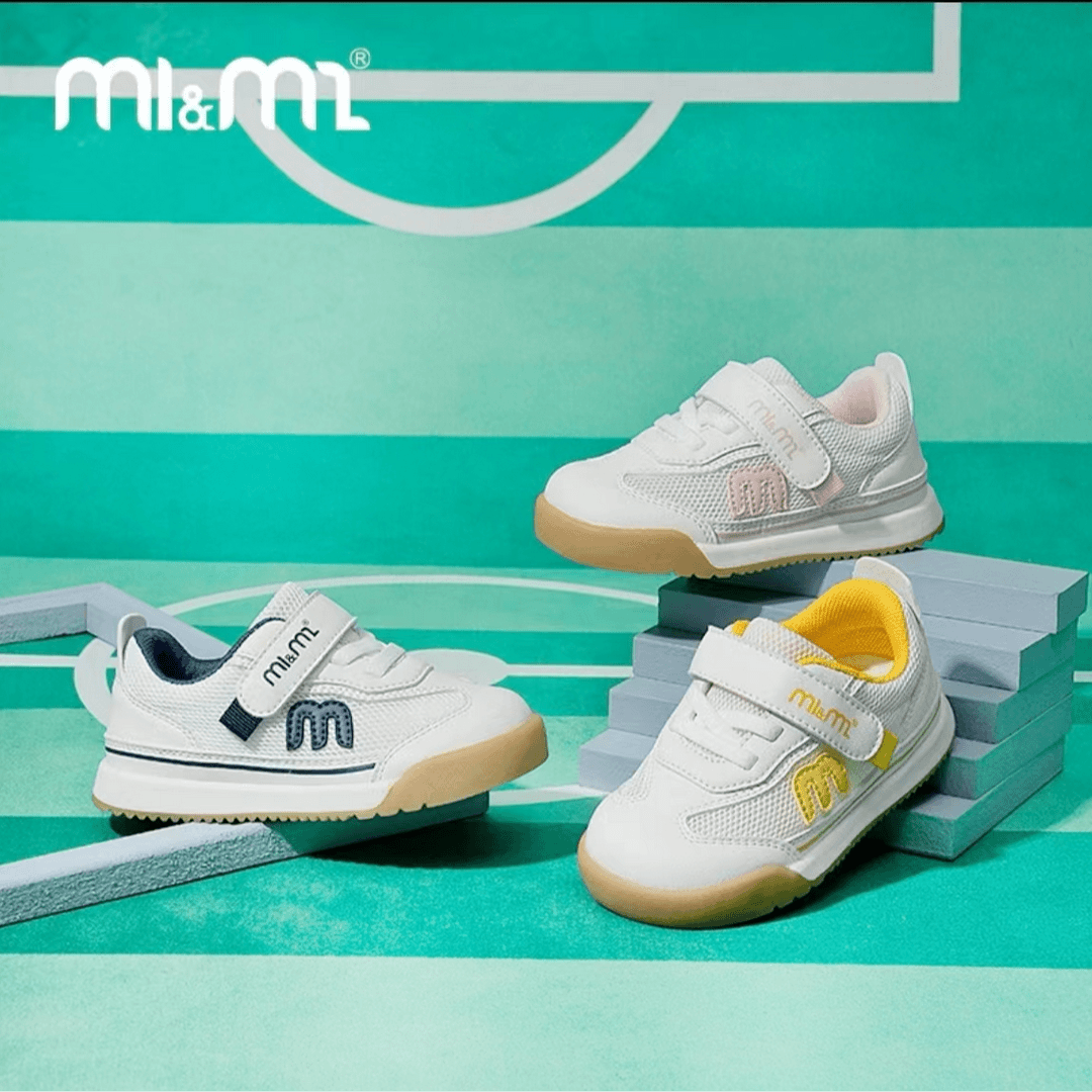 M1&M2儿童童鞋网眼透气德训鞋运动网面防滑运动鞋夏季新款休闲鞋