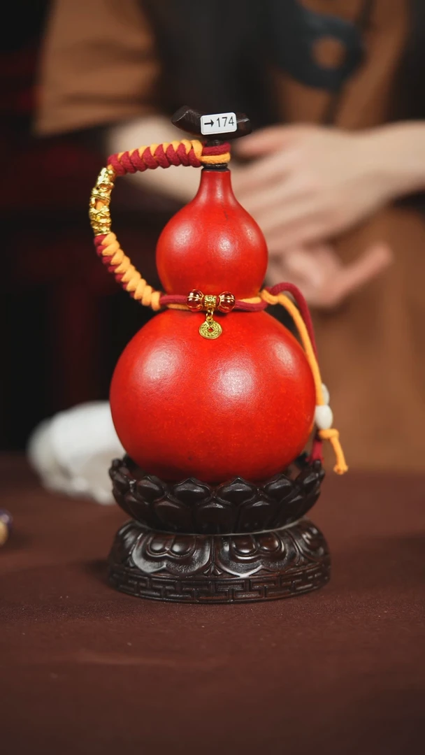 【闪购商品】174号500ML左右大漆酒葫芦可装开水
