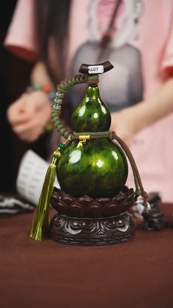 【闪购商品】689大漆酒葫芦可装开水400ML左右